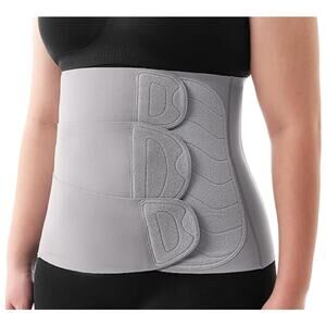Momcozy Ergowrap Postpartum Belly Band recovery waist trainer gray M NWT